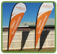2m teardrop banner
